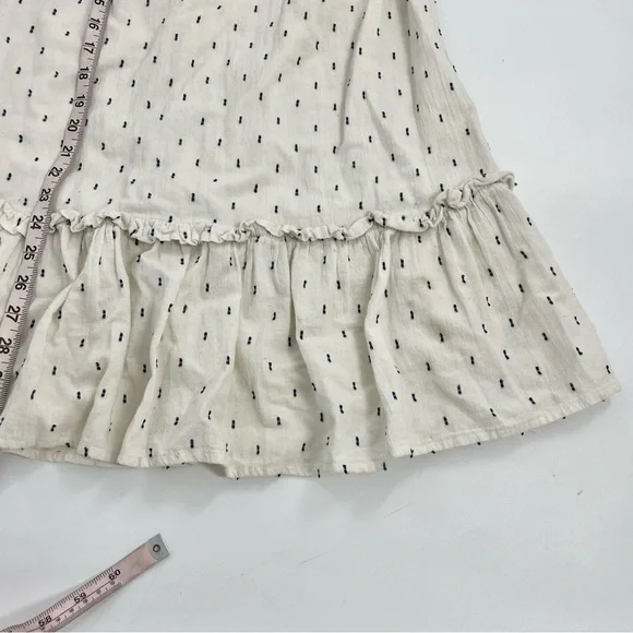 SAYLOR Women's Zella Smocked front Cotton Preppy Minimalist Short Dress XS - Picture 8 of 12